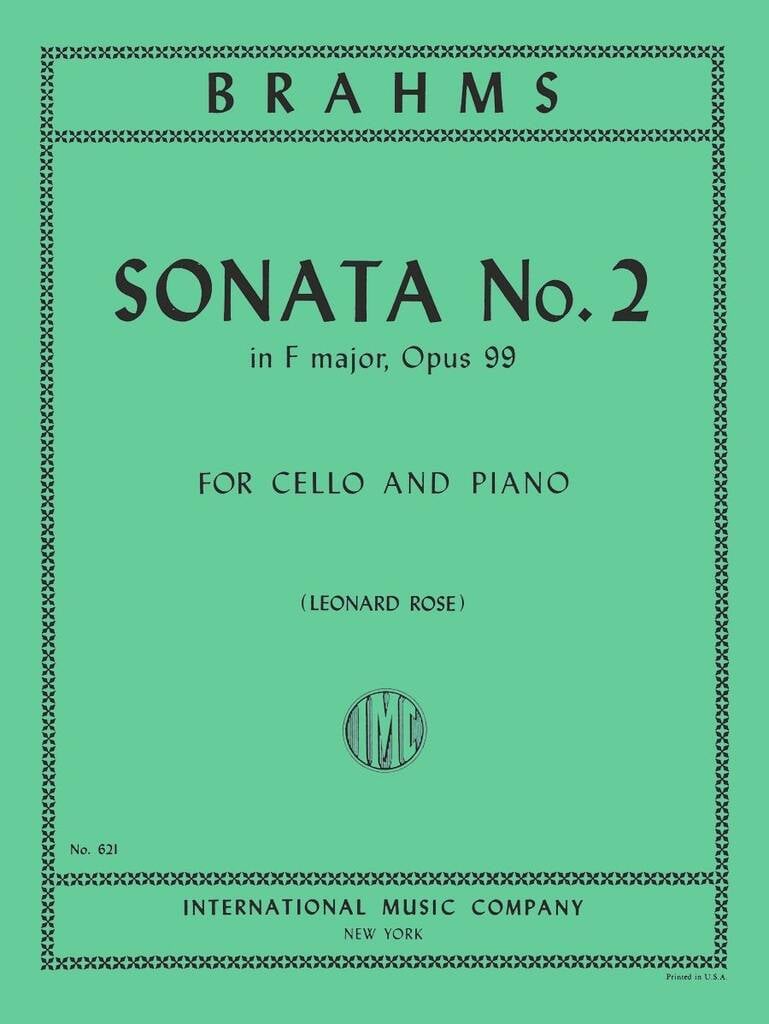 Sonata N. 2 Fa Op. 99 (Rose)